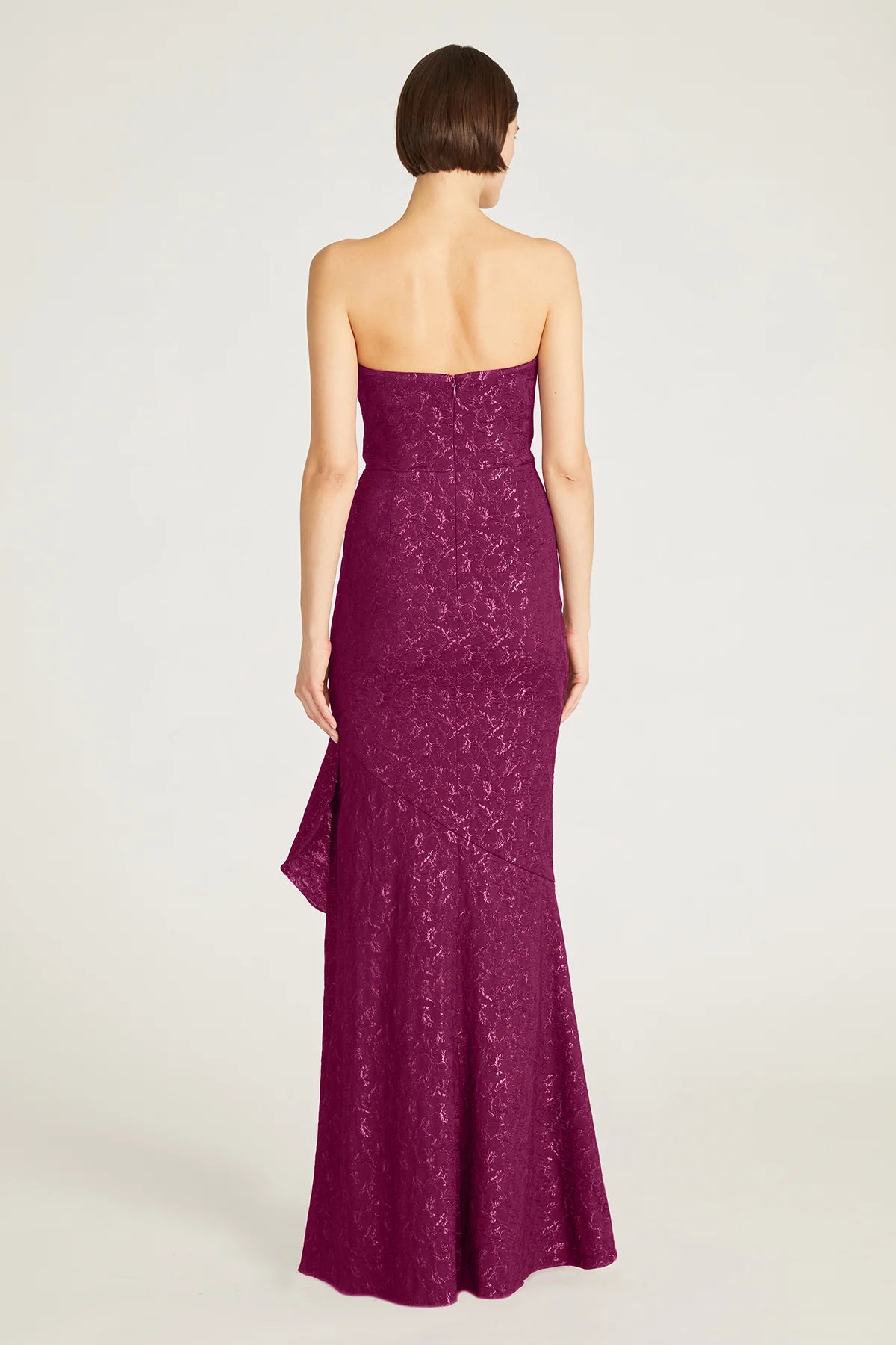 THEIA - 88110276 - AIMEE STRAPLESS JACQUARD GOWN | MADELINE'S BOUTIQUE Sangria / 12 THEIA - 88110276 - AIMEE STRAPLESS JACQUARD GOWN | MADELINE'S BOUTIQUE Sangria / 12