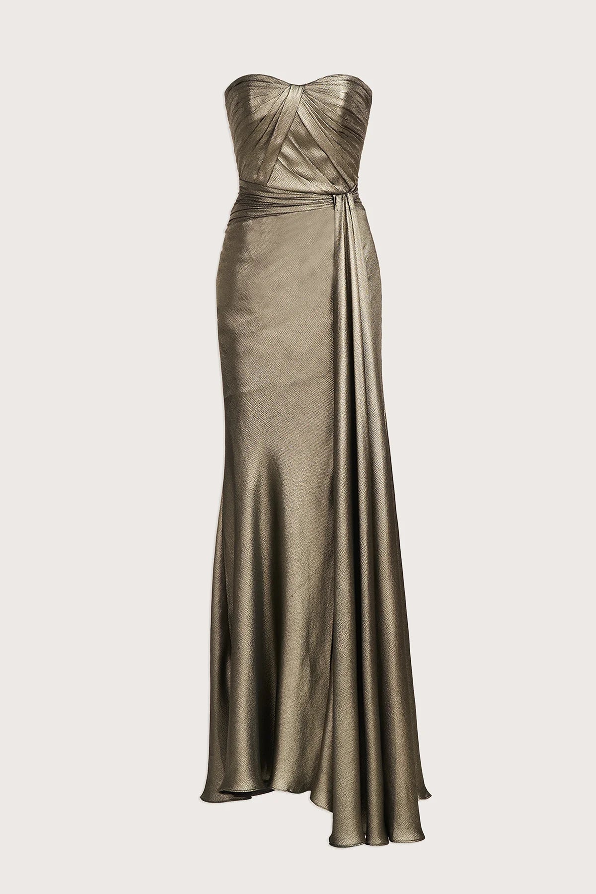 theia metallic dress Theia Dakota Metallic Jacquard Gown