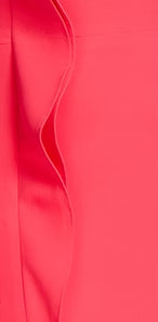 TERI JON 227032 - Crepe Ruffle One Shoulder Gown